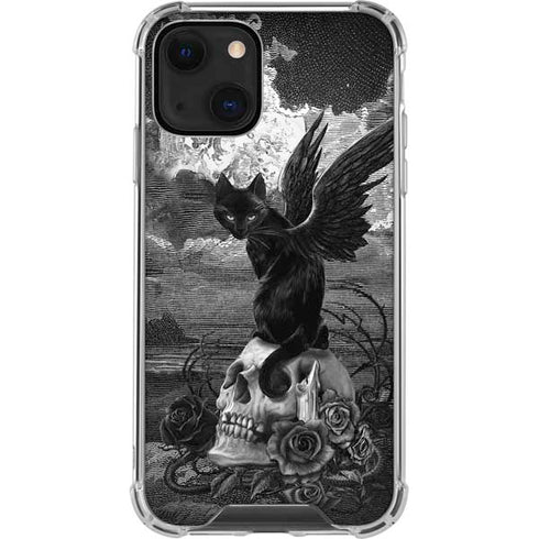 Alchemy Nine Lives of Poe iPhone 14 Clear Case